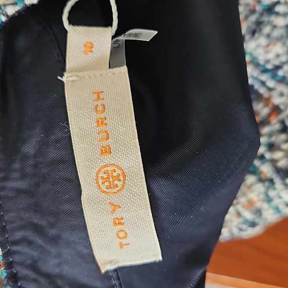 🎉HP🎉 NWT Tory Burch tweed pencil dress in Autumn - Picture 7 of 12